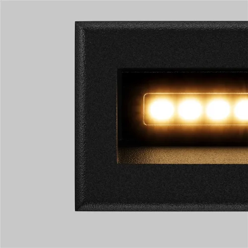 Подсветка для лестниц Боска / Bosca 3000К 3Вт IP 65 (Черный) O045SL-L3B3K - фото 11