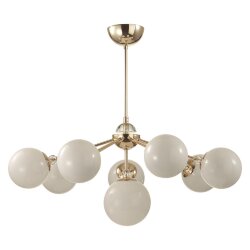 Люстра на штанге «LUMION» 6536/8C, серия: MARSHA (крепление на планке)