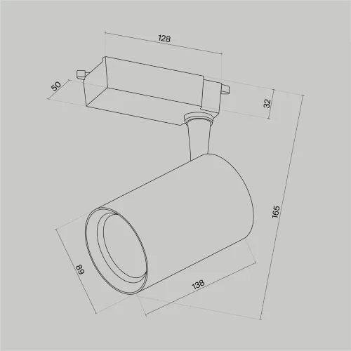 Трековый светильник Вуоро / Vuoro Unity 3000K 15Вт 36° (Белый) TR003-1-15W3K-M-W - фото 10