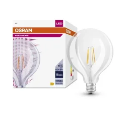 Лампа светодиодная филаментная 6.5W/2700K (=60W) E27 | GLOBE 125 | PARATHOM FILAMENT | - OSRAM