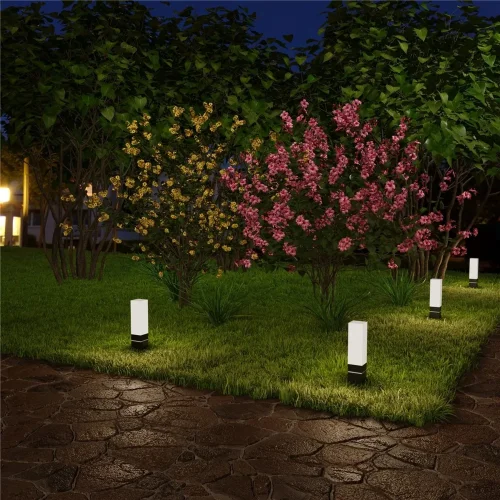 Ландшафтный светодиодный светильник чёрный IP54 1536 TECHNO LED - фото 4