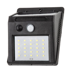 USL-F-262-PT120 SENSOR Садовый светильник на солнечной батарее, с датчиком движения, 25 светодиодов, Белый свет, 1x18650 Li-Io аккумулятор в-к, IP44, TM Uniel