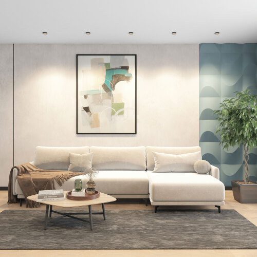 DK2070-BK Встраиваемый светильник , IP 20, 50 Вт, GU10, черный, алюминий. Фото 4