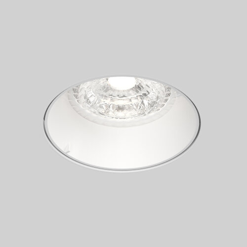 DK3055-WH Встраиваемый светильник, IP 20, 10 Вт, GU5.3, LED, белый, пластик.