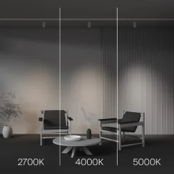 Трековый светильник Фокус / Focus Led Trinity 2700-5000K 12Вт 36° (Белый) TR197-3-12WCCT-M-W