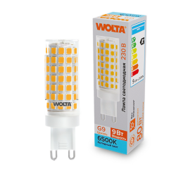 Светодиодная лампа WOLTA WSTD-JCD-9W6KG9-C 9Вт 6500K G9