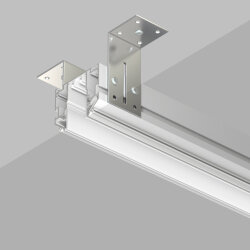 Профиль-трек SMART ONE, для натяжных потолков, 2 м, алюминий, белый, Denkirs TR2022-WH