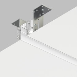 Профиль-трек SMART ONE, для натяжных потолков, 2 м, алюминий, белый, Denkirs TR2022-WH