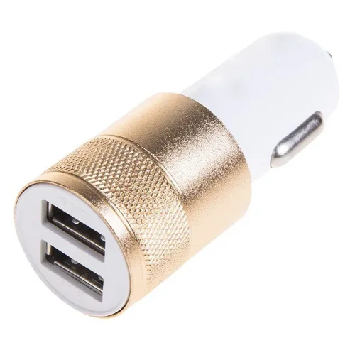 Автозарядка в прикуриватель 2хUSB (АЗУ) (1000+2100 mA) Rexant 18-1199 - фото