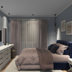 Накладной светильник, IP 20, 15 Вт, GU5.3, черный, алюминий, Denkirs DK2050-BK