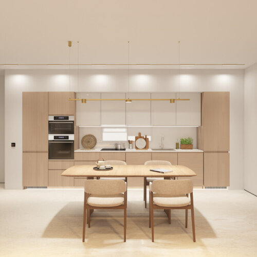 DK5951-SB Светильник трековый SHINE LINEAR ZigBee, 48В, 10Вт, 2700-6000K, IP20, сатин. латунь, алюминий. Фото 5