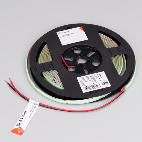 Светодиодная лента СОВ-Х480-8mm 24V Sky Blue (8 W/m, IP20, 5m) (Arlight) 047740 - фото 2