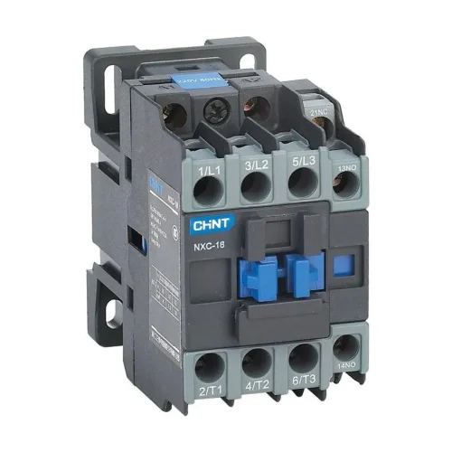 Контактор NXC-18 18А кат. 220В AC 1НО+1НЗ AC-3 (R) CHINT 836904 - фото