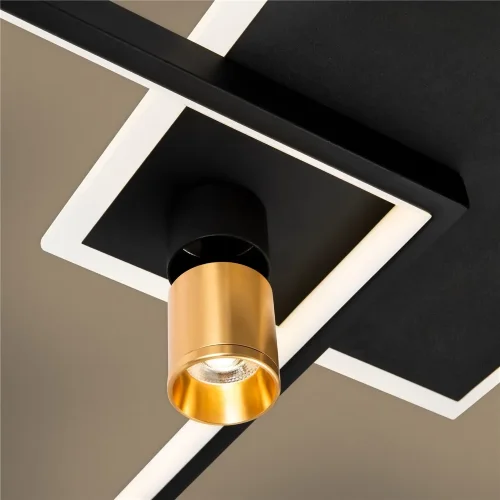 Потолочный светильник FR6042CL-L76BBS Неро / Nero 55 Вт LED (Черный и Латунь) FR6042CL-L76BBS - фото 13