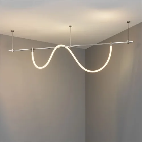 Трековый светильник Tau Flarity 3000K 27Вт 360° (Платина) - фото 3