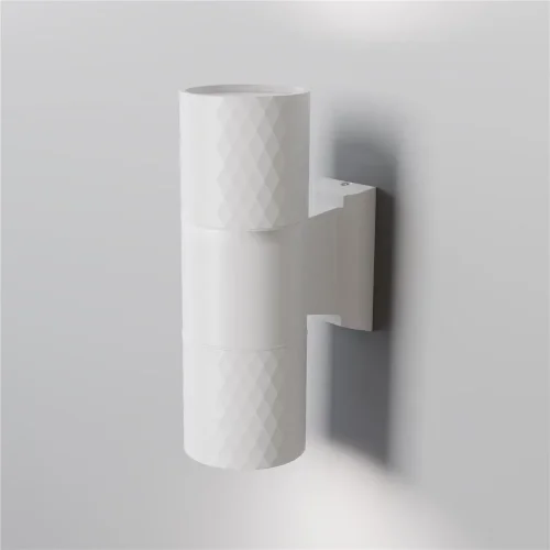 Настенный светильник (бра) Bowery GU10x2 50Вт IP 54 (Белый) - фото 2