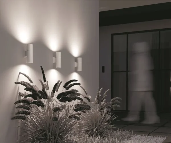 Настенный светильник (бра) Bowery GU10x2 50Вт IP 54 (Белый) - фото 3