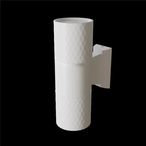 Настенный светильник (бра) Bowery GU10x2 50Вт IP 54 (Белый) - фото 7