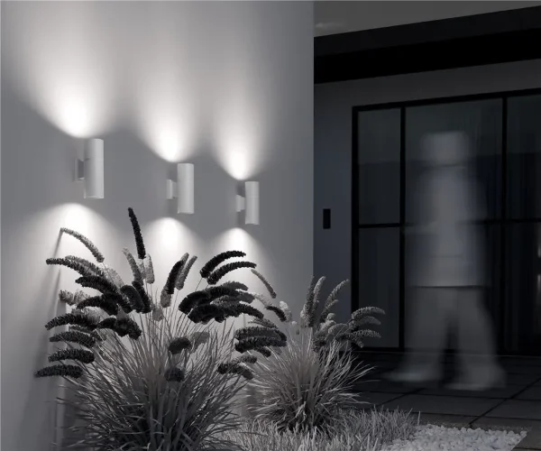 Настенный светильник (бра) Bowery GU10x2 50Вт IP 54 (Белый) - фото 13