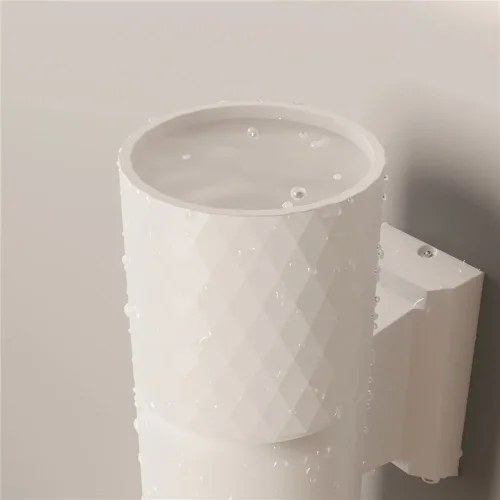 Настенный светильник (бра) Bowery GU10x2 50Вт IP 54 (Белый) - фото 6