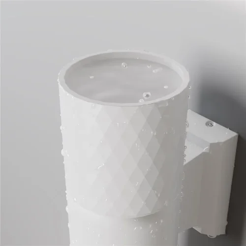 Настенный светильник (бра) Bowery GU10x2 50Вт IP 54 (Белый) - фото 11