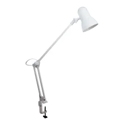 Светильник настольный 1xE27 | Белый на ПС струбцине | Надежда НДБ37-40-169 | - ТРАНСВИТ