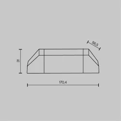 Источник напряжения Triac 24В 75Вт IP 20 (Белый)