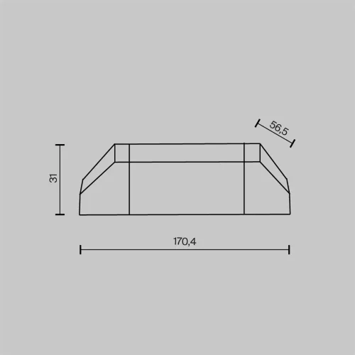 Источник напряжения Triac 24В 75Вт IP 20 (Белый) - фото 3