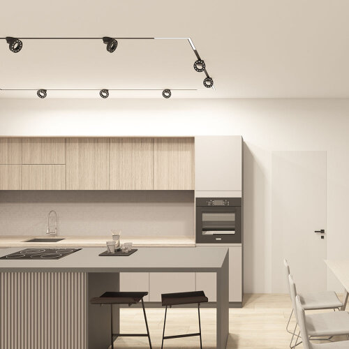 DK8030-BK Акцентный светильник SMART GRILL 12W DIM 3000K-6000K черный. Фото 5