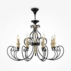 Люстра Karina E14х8 (Черный)