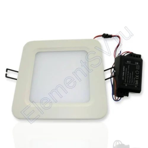 Светодиодный светильник встраиваемый IC-SW L150 (9W, White) - фото.