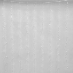 ULD-C3020-264-TTK WARM WHITE IP44 Занавес светодиодный с эффектом мерцания, 3х2м, 264 светодиода, Теплый белый свет, Провод прозрачный, TM Uniel