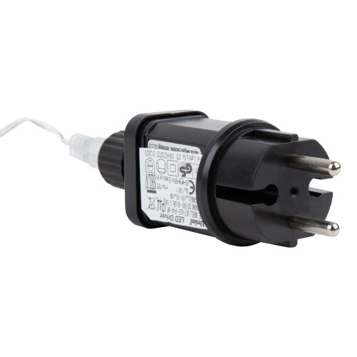 ULD-C3020-264-TTK WARM WHITE IP44 Занавес светодиодный с эффектом мерцания, 3х2м, 264 светодиода, Теплый белый свет, Провод прозрачный, TM Uniel - фото 5