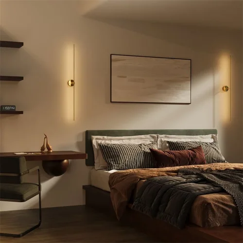 Настенный светильник Elegant 2700K 18Вт 100° (Латунь) - фото 2