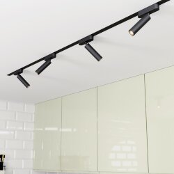 Трековый светильник для низковольтного шинопровода «Novotech» 359084, серия: SMAL (крепление к треку)