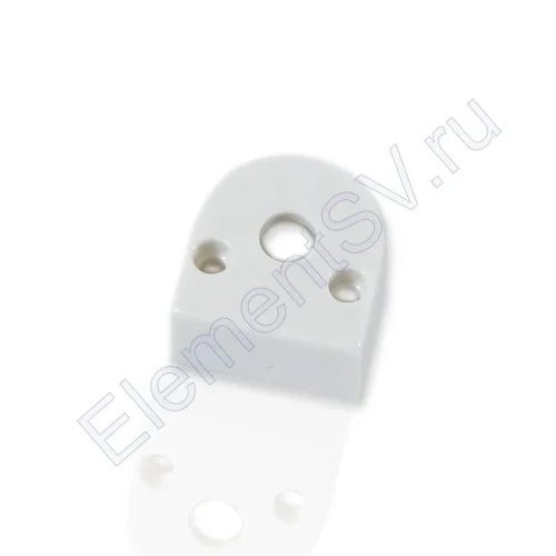 Заглушка с отверстием для профиля ARC007 (984) - фото 2.