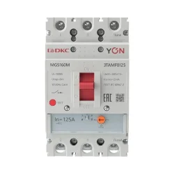 Выключатель автоматический MGS160 3P 100-125A 25kA YON MGS160M-3TAMF0125