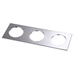 Рамка декоративная к артикулам 357585-357587, 357589, 357909-357910, 370639-370643 «Novotech» 358251, дизайн: Хай-тек, серия: METIS