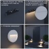 Подсветка лестницы (ландшафтный модуль) «Novotech» 358189, серия: MURO. Фото 2.