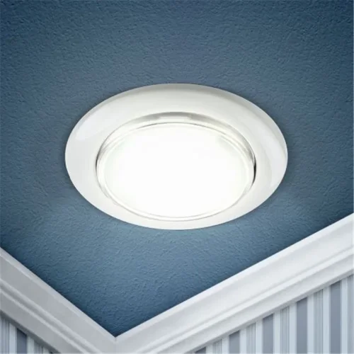 Светильник KL35 WH /1 (к) под лампу Gx53 220В 13Вт бел. Эра Б0048944 - фото