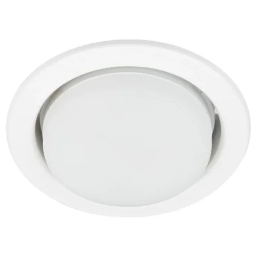 Светильник KL35 WH /1 (к) под лампу Gx53 220В 13Вт бел. Эра Б0048944 - фото 4