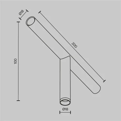 Светильник Focus Led для системы освещения Axity 3000/6000К 3Вт 45° (Черный) - фото 11