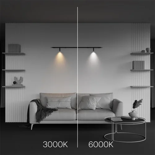 Светильник Фокус / Focus Led для системы освещения Axity 3000/6000К 3Вт 45° (Черный) C102CL-3W3-6K-B - фото 8