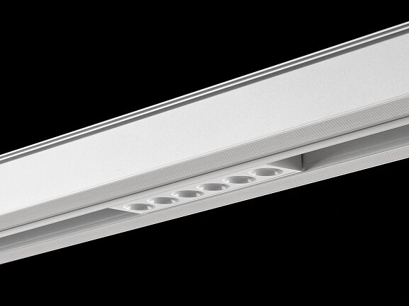 'Светильник линейный дарклайт, серия SY-LINK, Белый, 6Вт, IP20, Теплый белый (3000К), SY-LINK-110-WH-6-WW. Фото 2