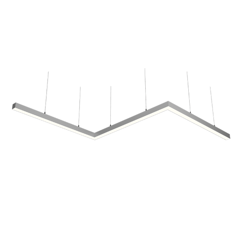 Светильник WOLTA PRO КОНТУР ЗИГЗАГ ДСО03-108-701-3К-С Матовый - фото 1.