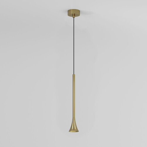 Светильник подвесной светодиодный 5W 3000K латунь - Фото 2