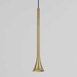 Светильник подвесной светодиодный 5W 3000K латунь 50314 LED (068821)