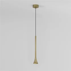 Светильник подвесной светодиодный 5W 3000K латунь 50314 LED (068821)