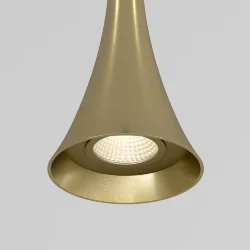 Светильник подвесной светодиодный 5W 3000K латунь 50314 LED (068821)