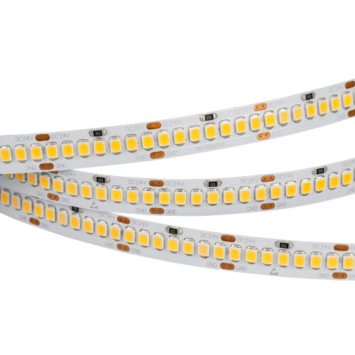 Светодиодная лента RT 2-5000 24V White5500 10mm (2835, 252 LED/m, LUX) (Arlight, 10 Вт/м, IP20) 023555 - фото 2